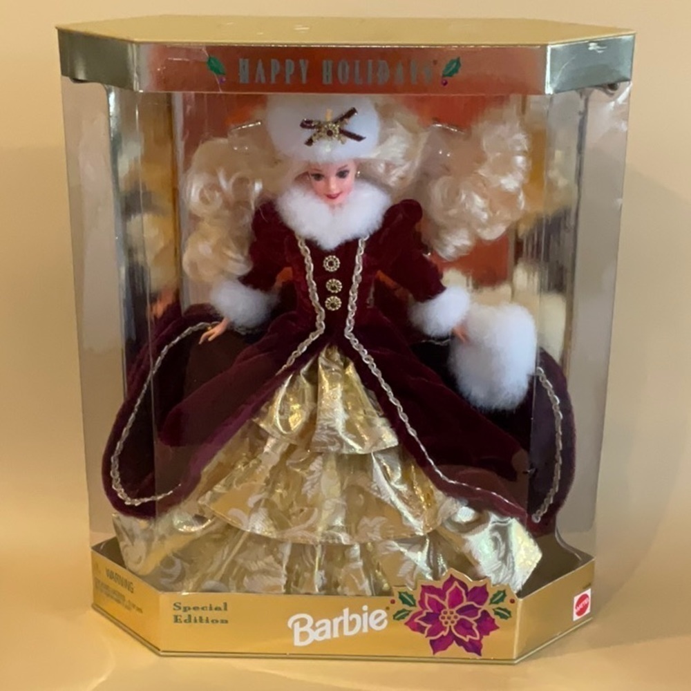 1996 Happy Holidays Barbie Doll